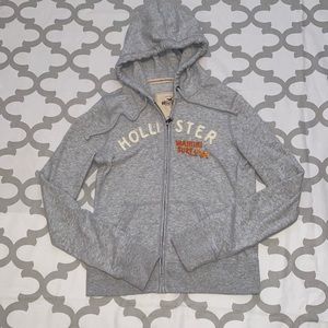 Hollister zip up sweatshirt